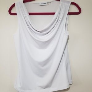 Calvin Klein cowl neck blouse